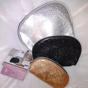 3-Piece Cosmetic Bag Set